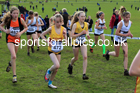 Girls Under-13s 2022 CAU Inter Counties Cross Country, Prestwold Hall, Loughborough.  Photo: David T. Hewitson/Sports for All Pics